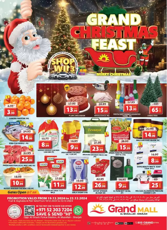 Grand Hyper Market catalogue in Sharjah | Exclusive bargains | 19/12/2024 - 25/12/2024