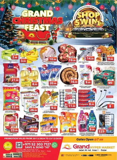 Grand Hyper Market catalogue in Dubai | Discounts and promotions | 20/12/2024 - 22/12/2024