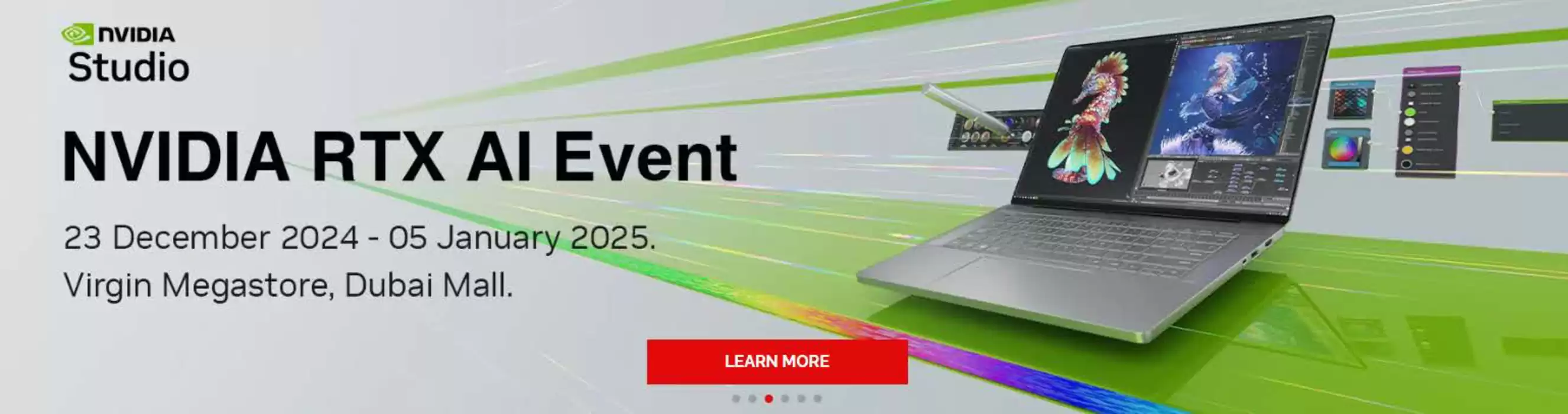 Virgin Megastore catalogue in Abu Dhabi | NVIDIA RTX AI Event | 23/12/2024 - 05/01/2025