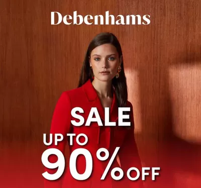 Home & Furniture offers in Sharjah | Up to 90% OFF in Debenhams | 23/12/2024 - 26/12/2024