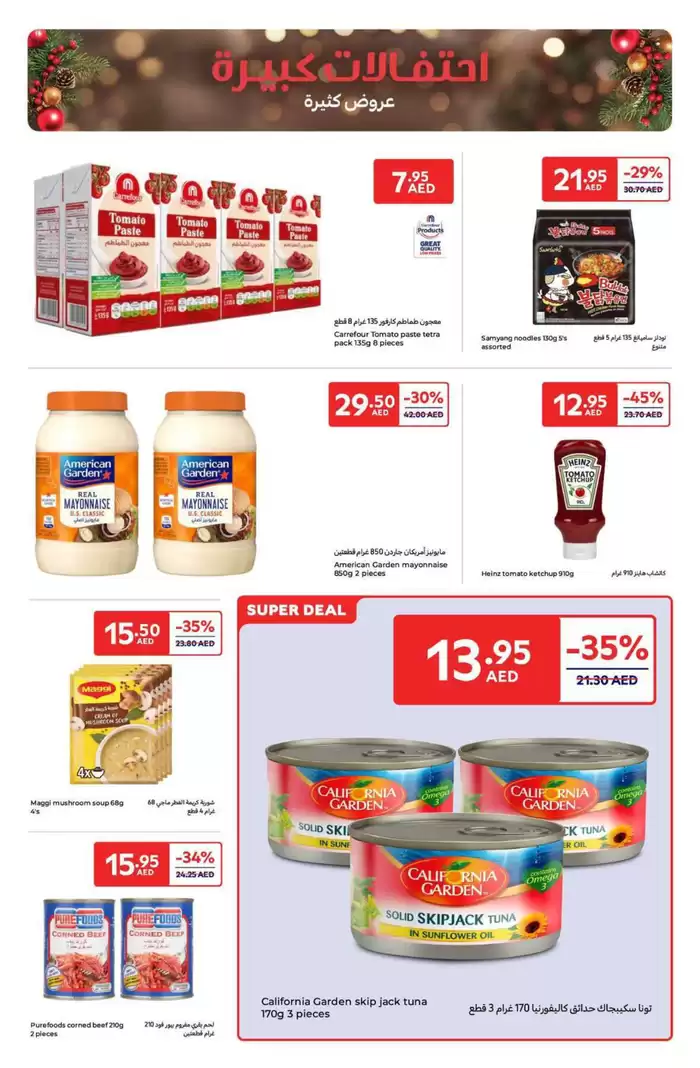 Carrefour catalogue in Abu Dhabi | Festival Deals | 24/12/2024 - 07/01/2025