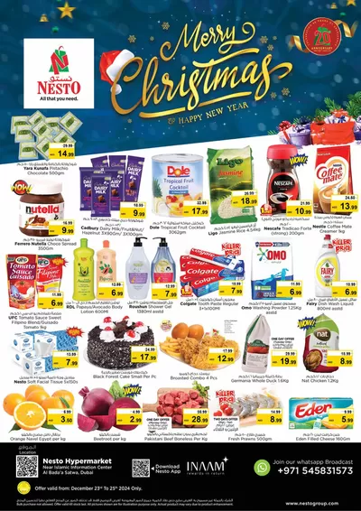 Nesto catalogue in Dubai | Nesto Merry Christmas & Happy New Year, Satwa | 23/12/2024 - 26/12/2024