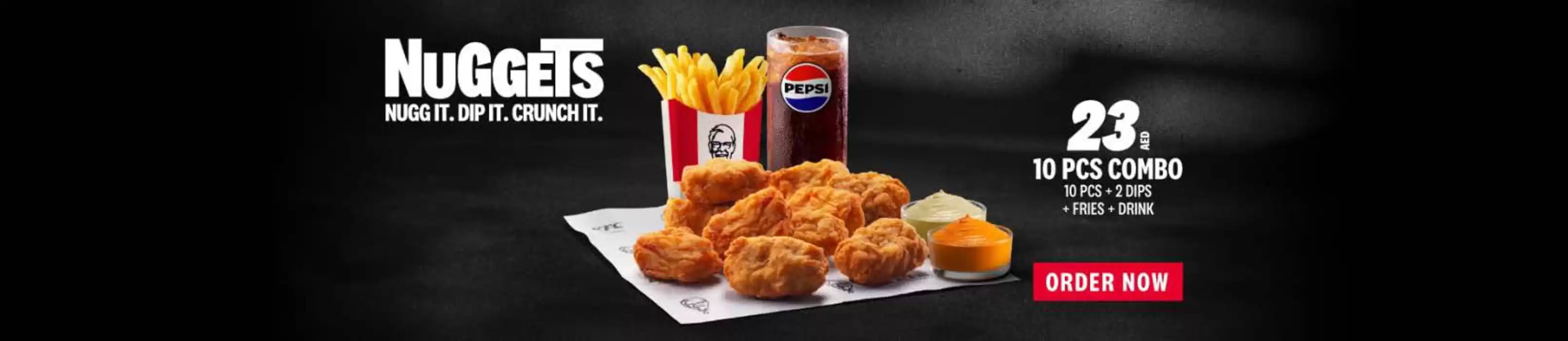 KFC catalogue | Nuggets! Order Now! | 24/12/2024 - 31/01/2025