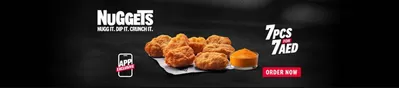 Restaurants offers in Fujairah | Nuggets! Order Now! in KFC | 24/12/2024 - 31/01/2025