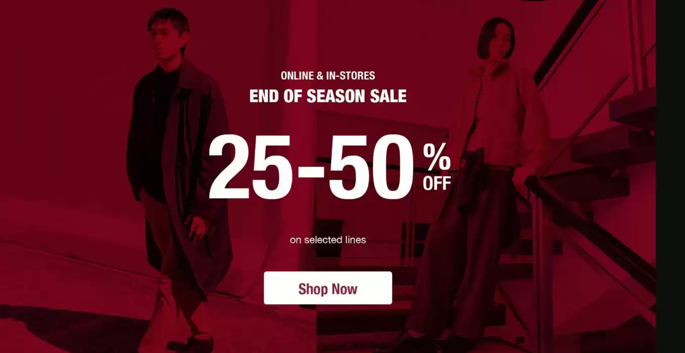 MUJI catalogue in Abu Dhabi | End Of Season Sale! 25-50% Off | 26/12/2024 - 31/12/2024