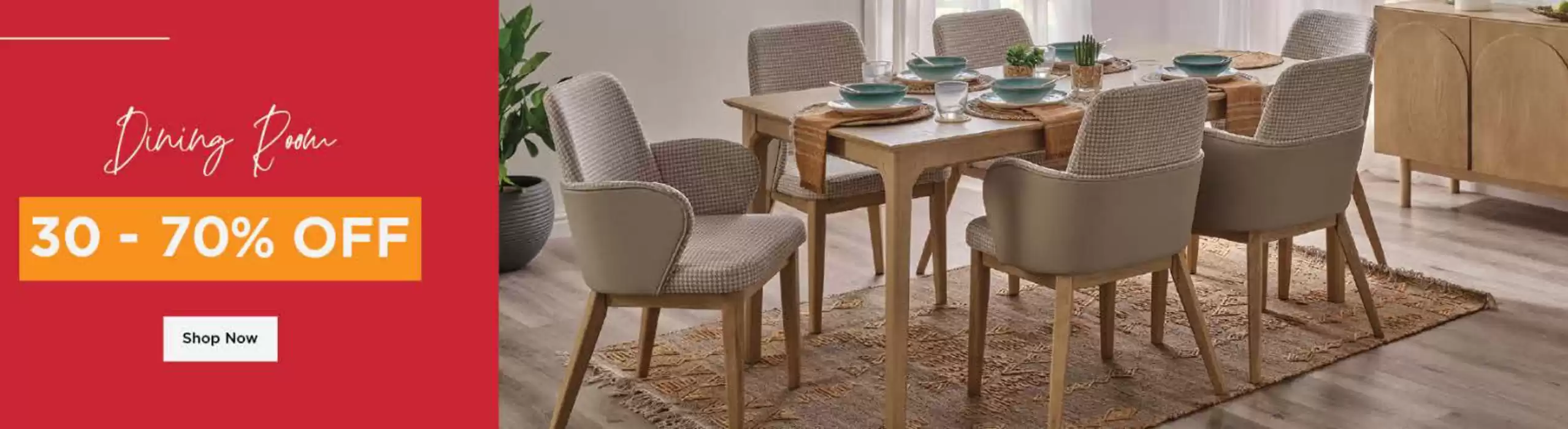 Homes R Us catalogue | Dining Room 30-70% Off | 27/12/2024 - 23/01/2025