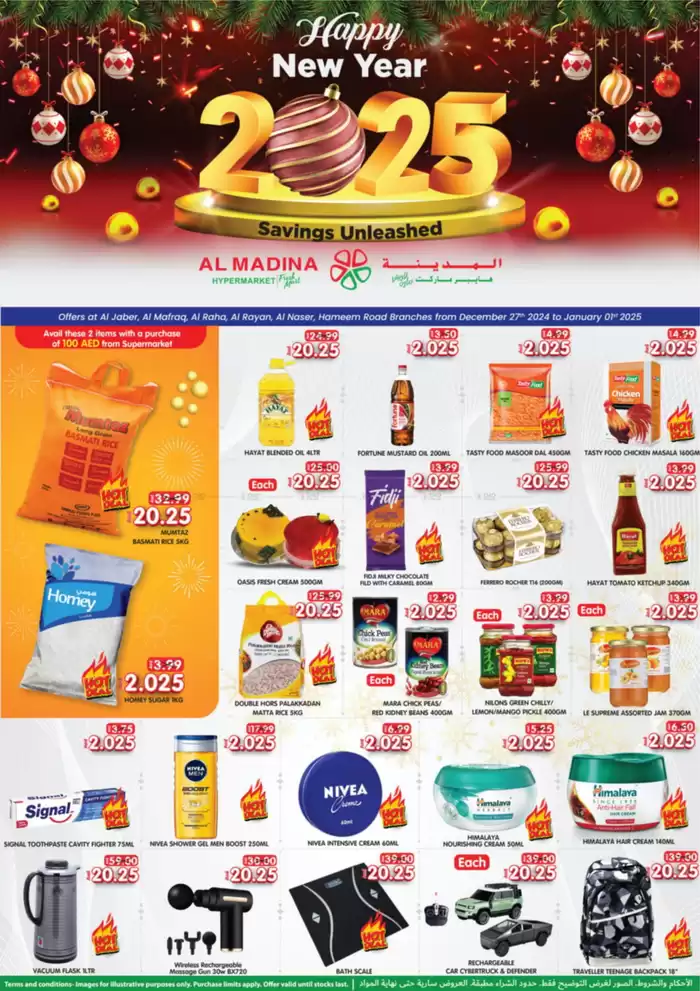 Al Madina catalogue in Abu Dhabi | Wide selection of offers | 28/12/2024 - 11/01/2025