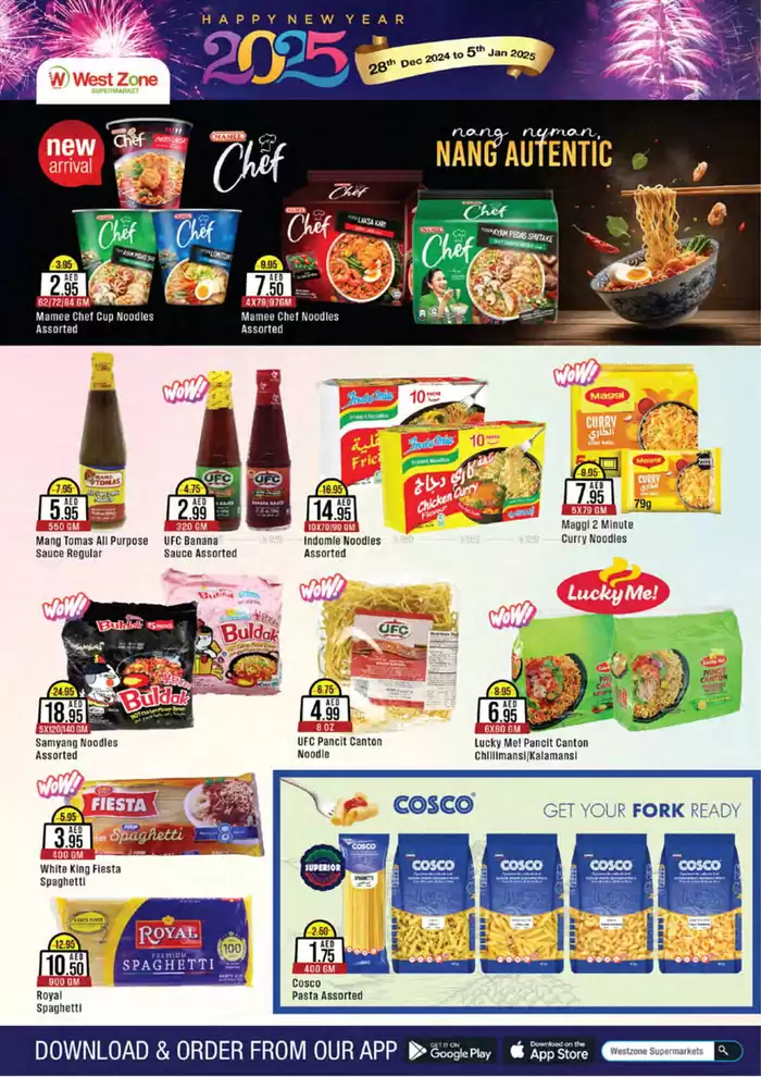 West Zone Fresh catalogue in Ajman | West Zone Supermarket catalogue | 29/12/2024 - 05/01/2025