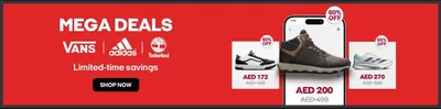 Sport offers in Sharjah | Mega Deals! in Sun & Sand Sports | 30/12/2024 - 02/01/2025