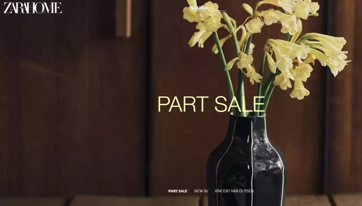 Zara Home catalogue in Dubai | Part Sale! | 03/01/2025 - 10/01/2025