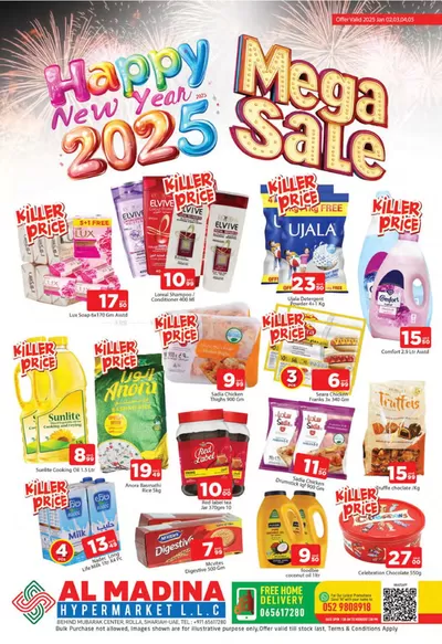 Al Madina catalogue in Sharjah | Top deals for all customers | 02/01/2025 - 05/01/2025