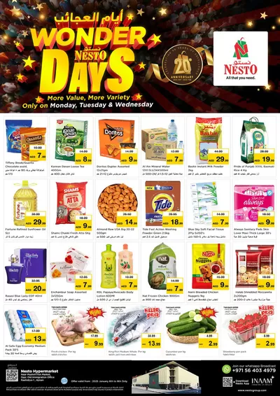 Nesto catalogue in Ajman | WONDER NESTO DAYS | 06/01/2025 - 09/01/2025