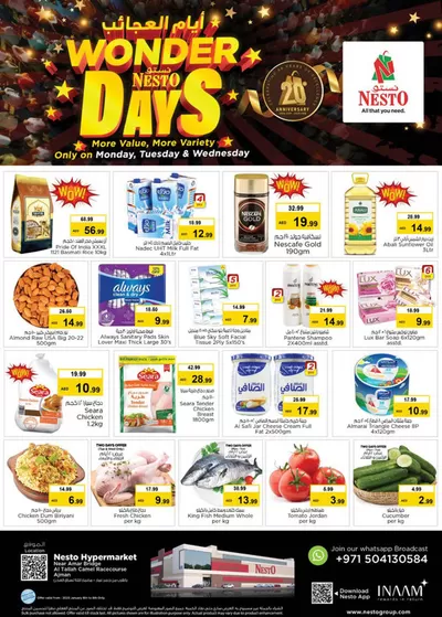 Nesto catalogue in Ajman | NESTO WONDER DAYS | 06/01/2025 - 09/01/2025