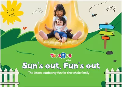 Babies, Kids & Toys offers | Sun's Out, Fun's Out in Toys R Us | 08/01/2025 - 30/09/2025