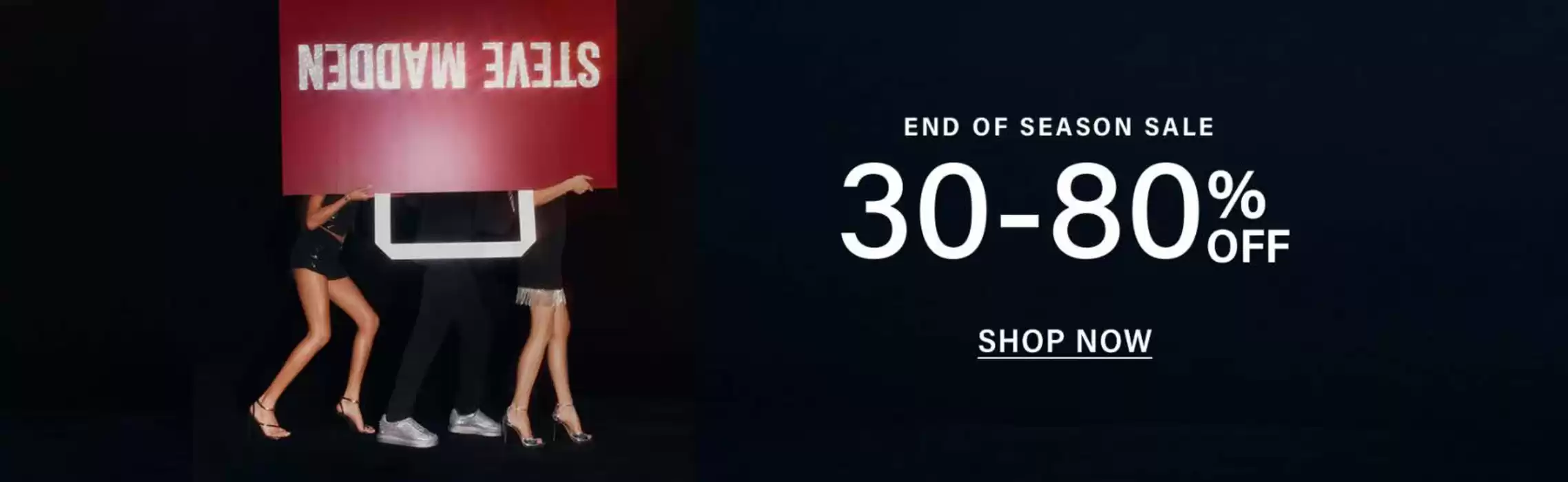 Steve Madden catalogue in Dubai | End Of Season Sale! 30-80% Off | 09/01/2025 - 16/01/2025