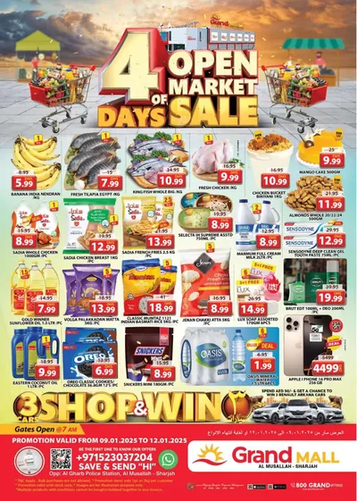 Grand Hyper Market catalogue in Umm al-Quwain | Discover attractive offers | 09/01/2025 - 15/01/2025