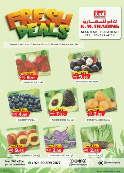 KM Trading catalogue in Abu Dhabi | Special offers for you | 12/01/2025 - 19/01/2025