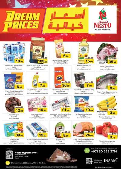 Nesto catalogue in Al Nahda | Nesto DREAM PRICES, NADD AL HAMAR | 13/01/2025 - 16/01/2025