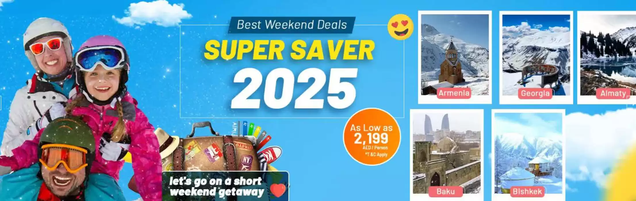 AFC Holidays catalogue in Sharjah | Super Saver 2025 | 14/01/2025 - 31/03/2025