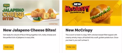 McDonald's catalogue in Al Ain | New Trending Now! | 14/01/2025 - 20/01/2025