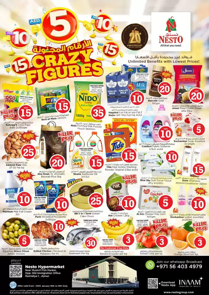 Nesto catalogue in Ajman | Great discounts on selected products | 16/01/2025 - 20/01/2025