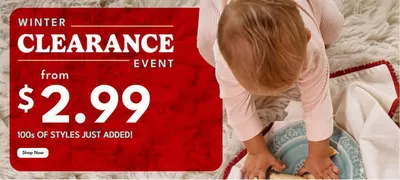 Carters catalogue in Mussafah | Winter Clearance Event From $ 2.99 | 16/01/2025 - 19/01/2025