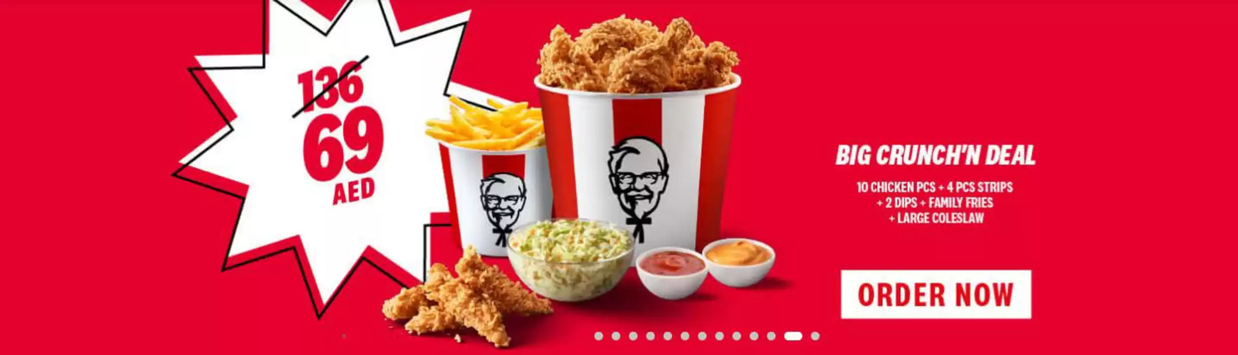 KFC catalogue in Dubai | Big Crunch'n Deal AED 69 | 16/01/2025 - 23/01/2025