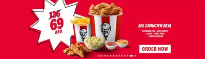 KFC catalogue in Dubai | Big Crunch'n Deal AED 69 | 16/01/2025 - 17/03/2025