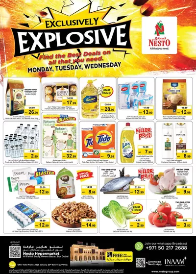 Nesto catalogue in Mussafah | Nesto EXCLUSIVE DEALS AL FAHIDI | 20/01/2025 - 23/01/2025