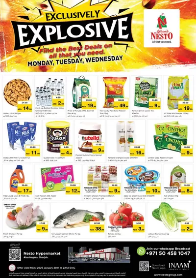 Nesto catalogue in Sharjah | Exclusive deals and bargains | 19/01/2025 - 23/01/2025