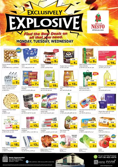 Nesto catalogue in Umm al-Quwain | Nesto EXCLUSIVELY EXPLOSIVE | 20/01/2025 - 23/01/2025