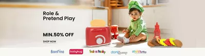 Babies, Kids & Toys offers in Ruwais | Role&Pretend Play Min.50% Off in Firstcry | 20/01/2025 - 22/01/2025