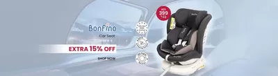 Babies, Kids & Toys offers in Ruwais | Bonfino Car Seat Extra 15% Off in Firstcry | 20/01/2025 - 22/01/2025