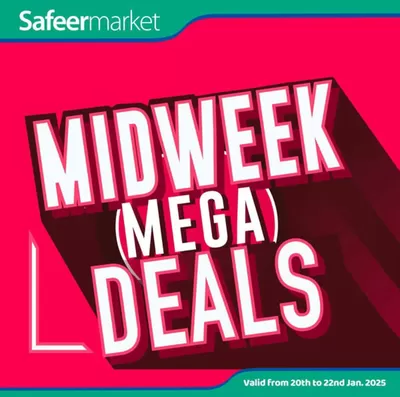 Groceries offers in Kalba | Midweek Mega Deals! in Safeer Market | 20/01/2025 - 22/01/2025