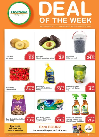 Choitrams catalogue in Ras al-Khaimah | Deal of The Week | 20/01/2025 - 23/01/2025