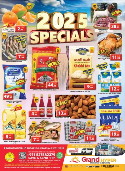 Grand Hyper Market catalogue in Dubai | Save now with our deals | 20/01/2025 - 22/01/2025