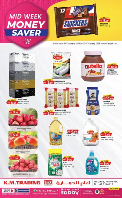 KM Trading catalogue in Kalba | Midweek Money Saver - Fujairah | 21/01/2025 - 22/01/2025