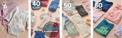 Babies, Kids & Toys offers in Sharjah | Carter's Deals in Carters | 22/01/2025 - 24/01/2025