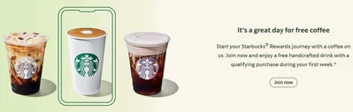 Restaurants offers in Al Ain | It’s a Great Day For Free Coffee in Starbuck's | 22/01/2025 - 22/01/2025