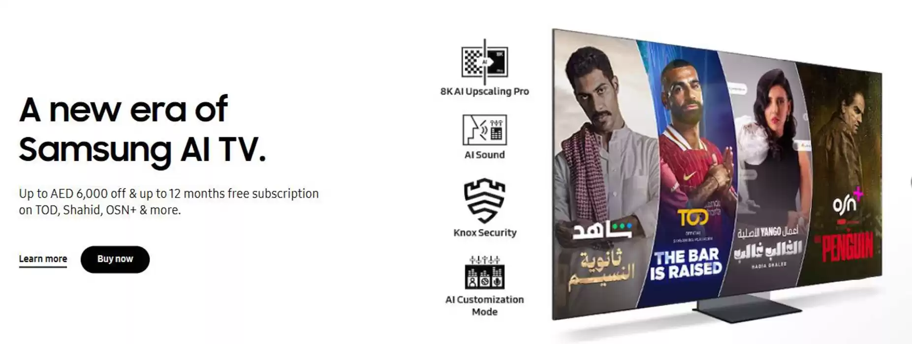 Samsung catalogue in Abu Dhabi | A New Era of Samsung AI TV Neo QLED | 22/01/2025 - 31/01/2025