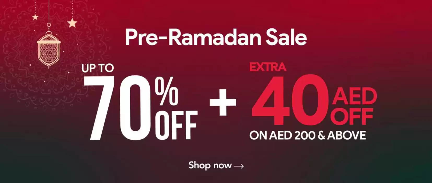 Red Tag catalogue in Sharjah | Pre-Ramadan Sale! 70% Off | 22/01/2025 - 03/02/2025