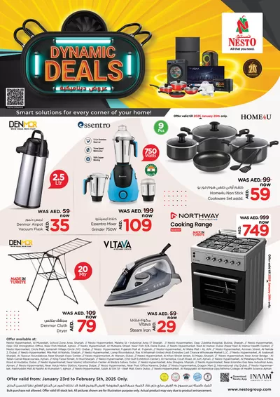 Nesto catalogue in Sharjah | Exclusive deals and bargains | 23/01/2025 - 06/02/2025