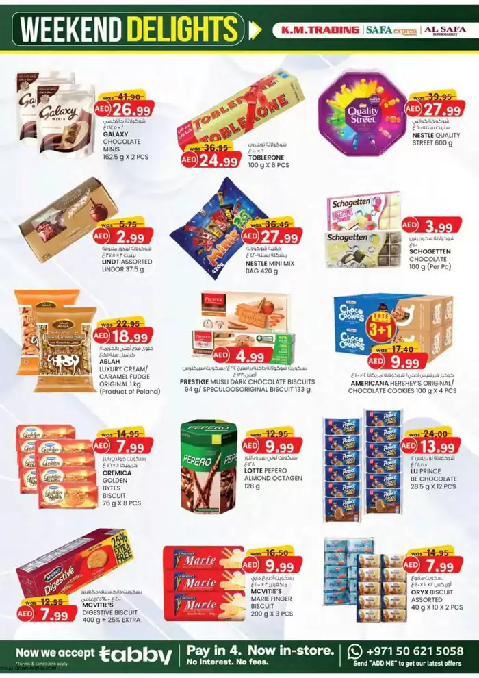 KM Trading catalogue in Ajman | Weekend Delights - Abu Dhabi | 23/01/2025 - 02/02/2025