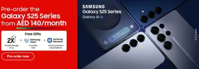 Etisalat catalogue in Sharjah | Pre-Order Galaxy S25 Series From AED140/Month | 24/01/2025 - 27/01/2025