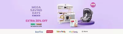 Babies, Kids & Toys offers in Kalba | Mega Savings Days Extra 20% Off in Firstcry | 27/01/2025 - 31/01/2025