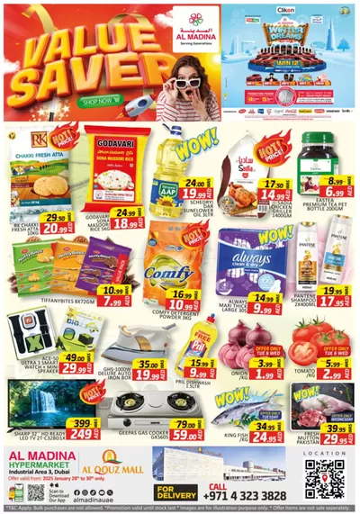 Groceries offers in Abu Dhabi | Al Madina promotion in Al Madina | 28/01/2025 - 30/01/2025