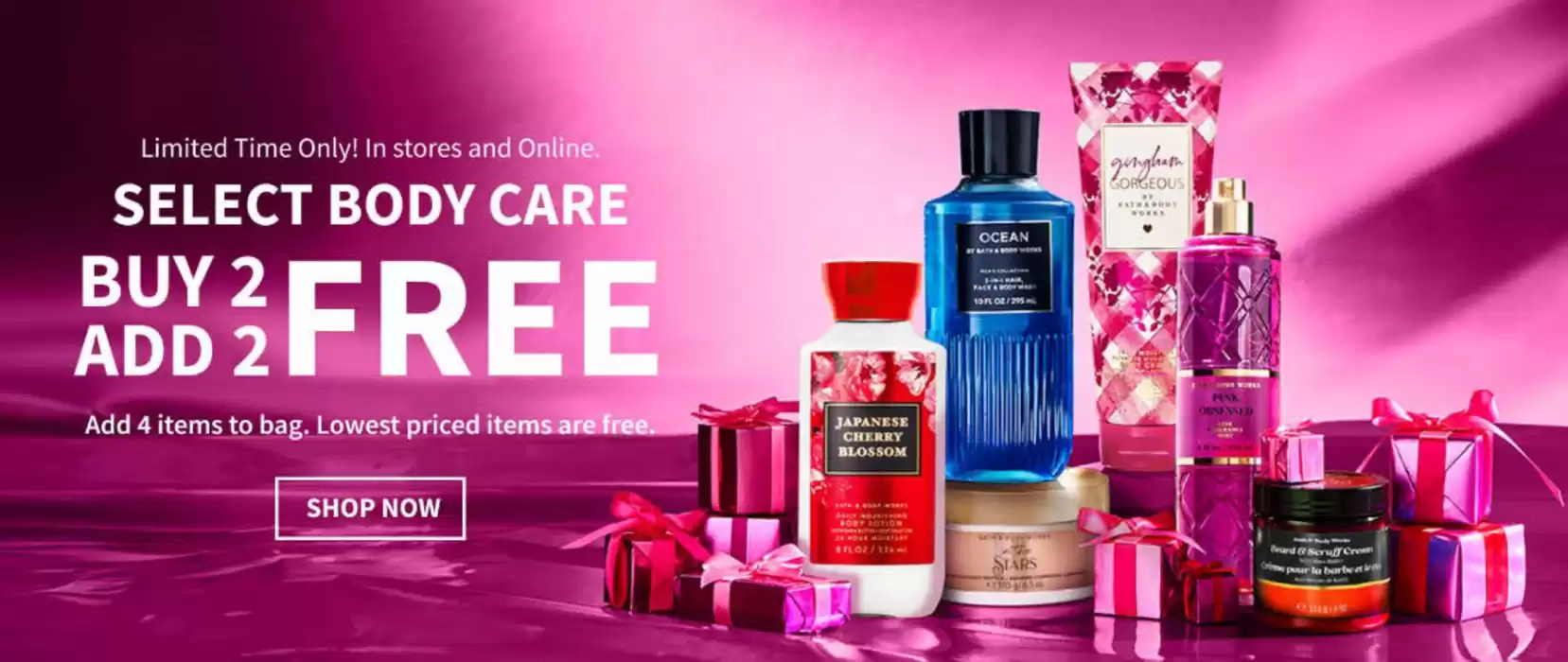 Bath & Body Works catalogue in Ajman | Select Body Care. Buy 2 Add 2 Free! | 30/01/2025 - 03/02/2025