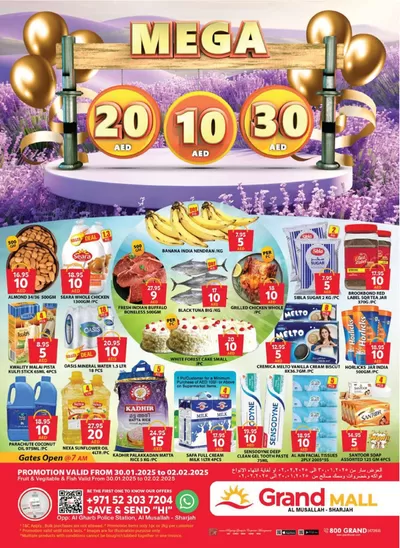 Grand Hyper Market catalogue | Great offer for all customers | 30/01/2025 - 02/02/2025