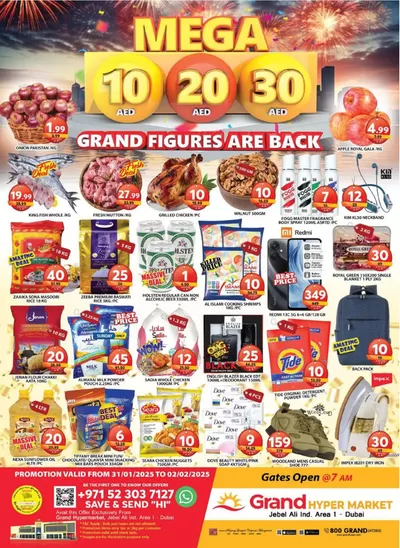 Grand Hyper Market catalogue | Save now with our deals | 31/01/2025 - 02/02/2025