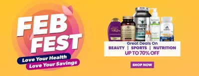 Health & Beauty offers in Ajman | Feb Fest! in Life Pharmacy | 03/02/2025 - 16/02/2025